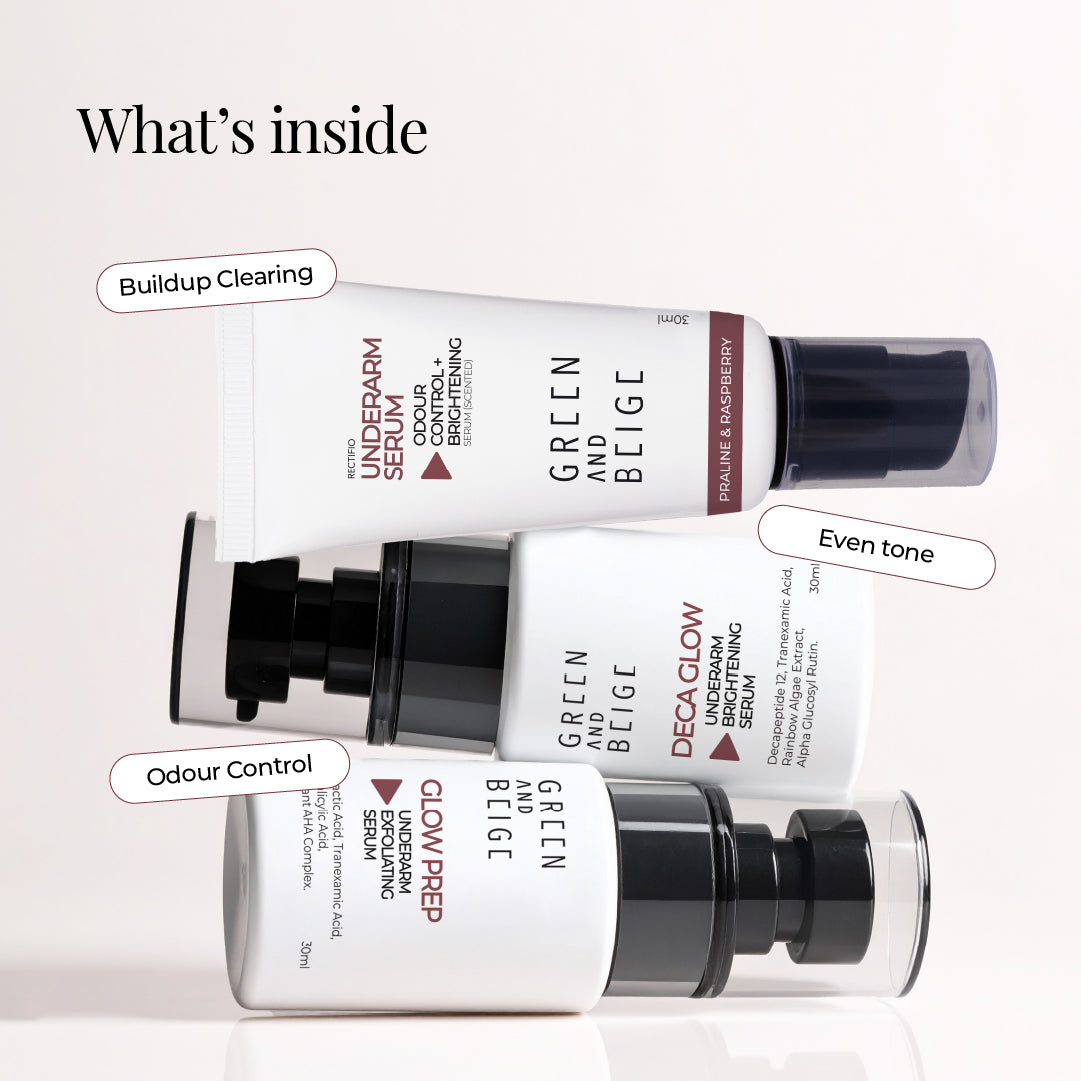The Pits Stop - Odour Control + Brightening Duo