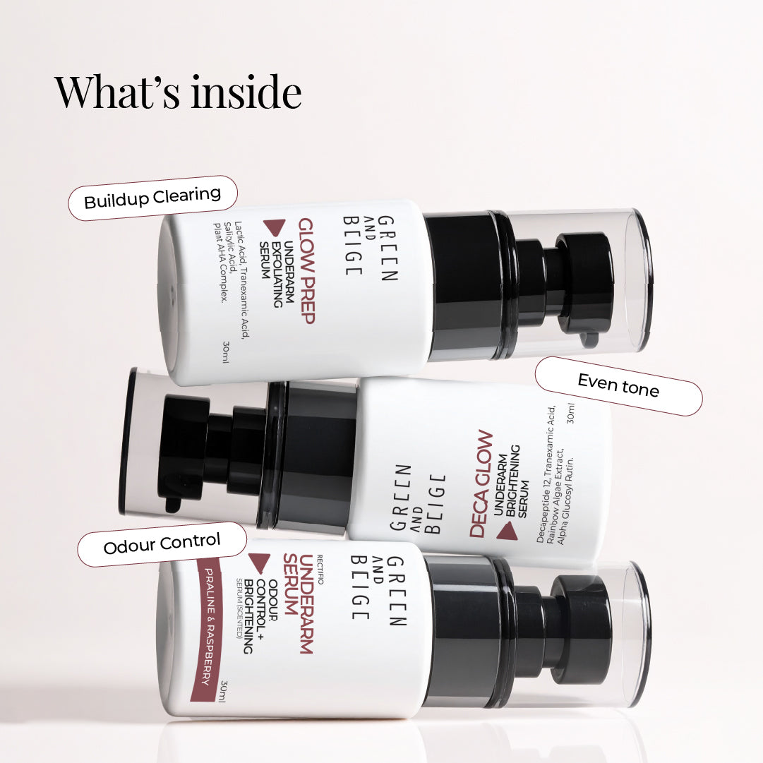 The Pits Stop - Odour Control + Brightening Duo