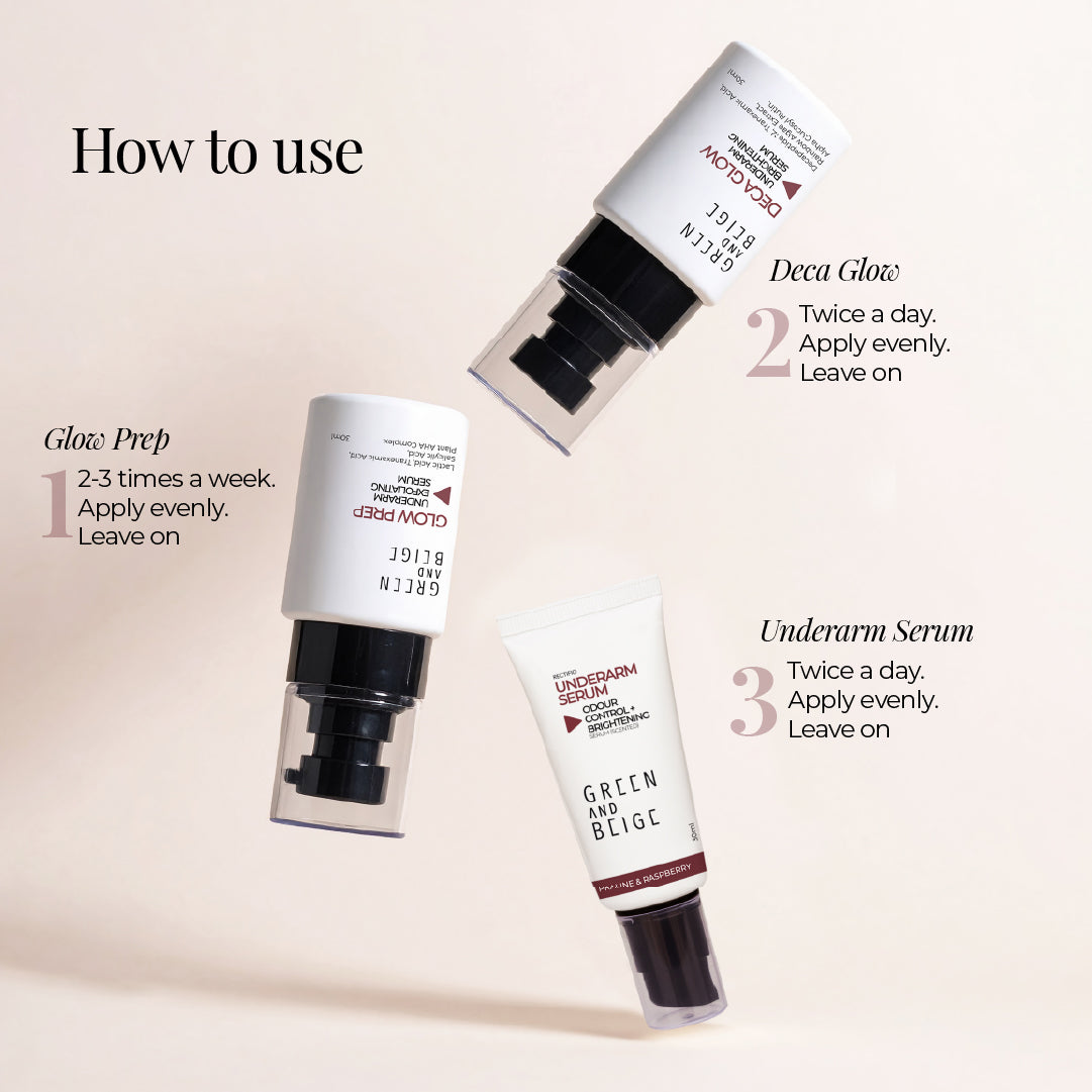 The Pits Stop - Odour Control + Brightening Duo