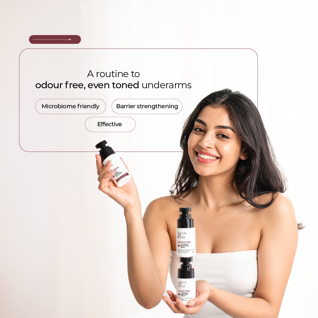 The Pits Stop - Odour Control + Brightening Duo