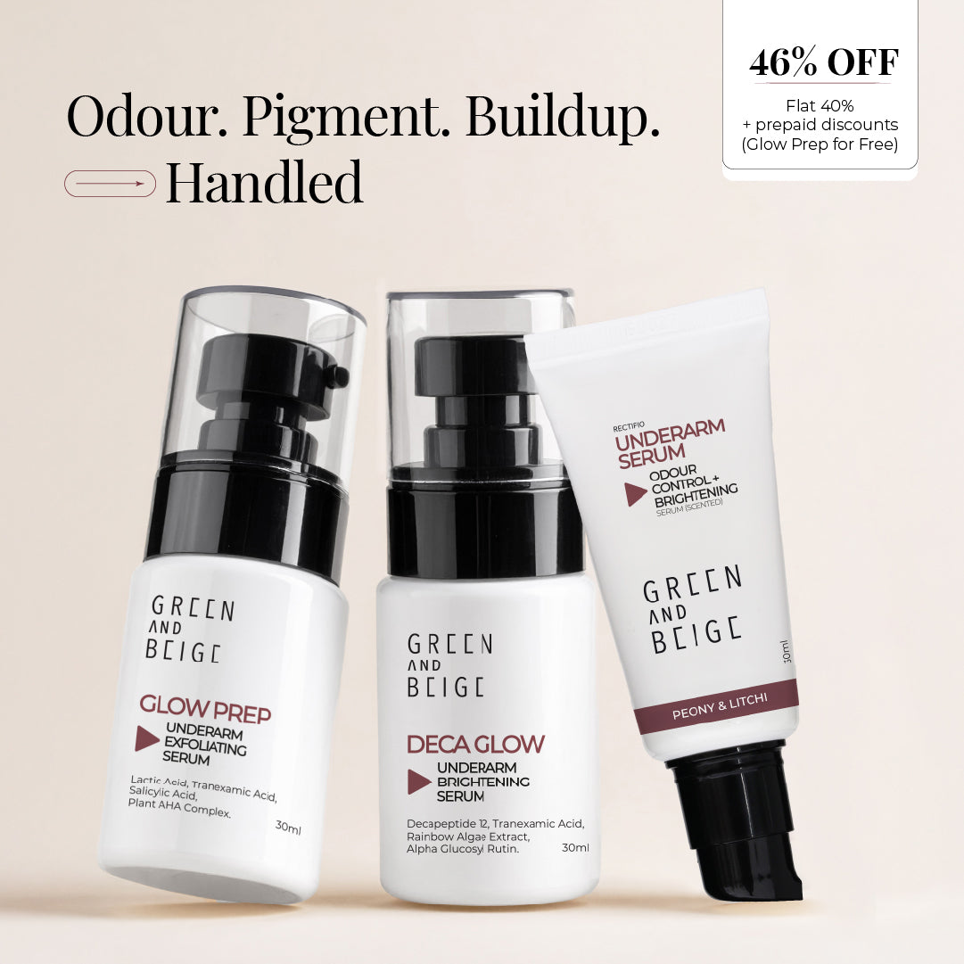 The Pits Stop - Odour Control + Brightening Duo