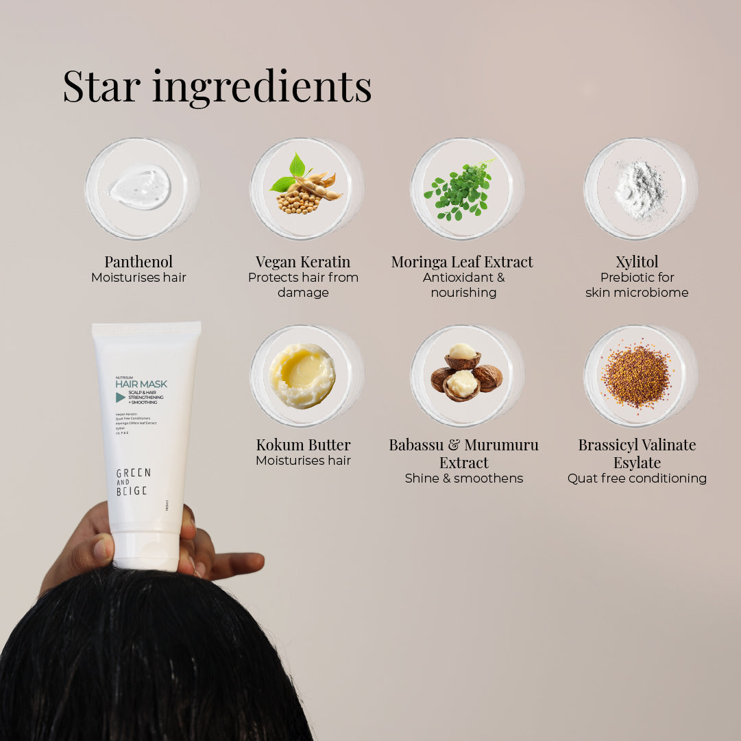NUTRISUM Hair Mask SCALP & HAIR STRENGTHENING + SMOOTHENING