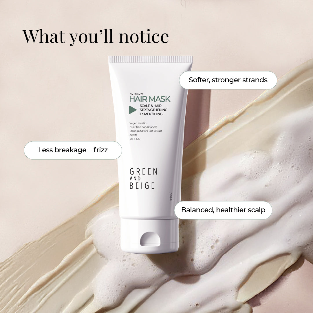 NUTRISUM Hair Mask SCALP & HAIR STRENGTHENING + SMOOTHENING
