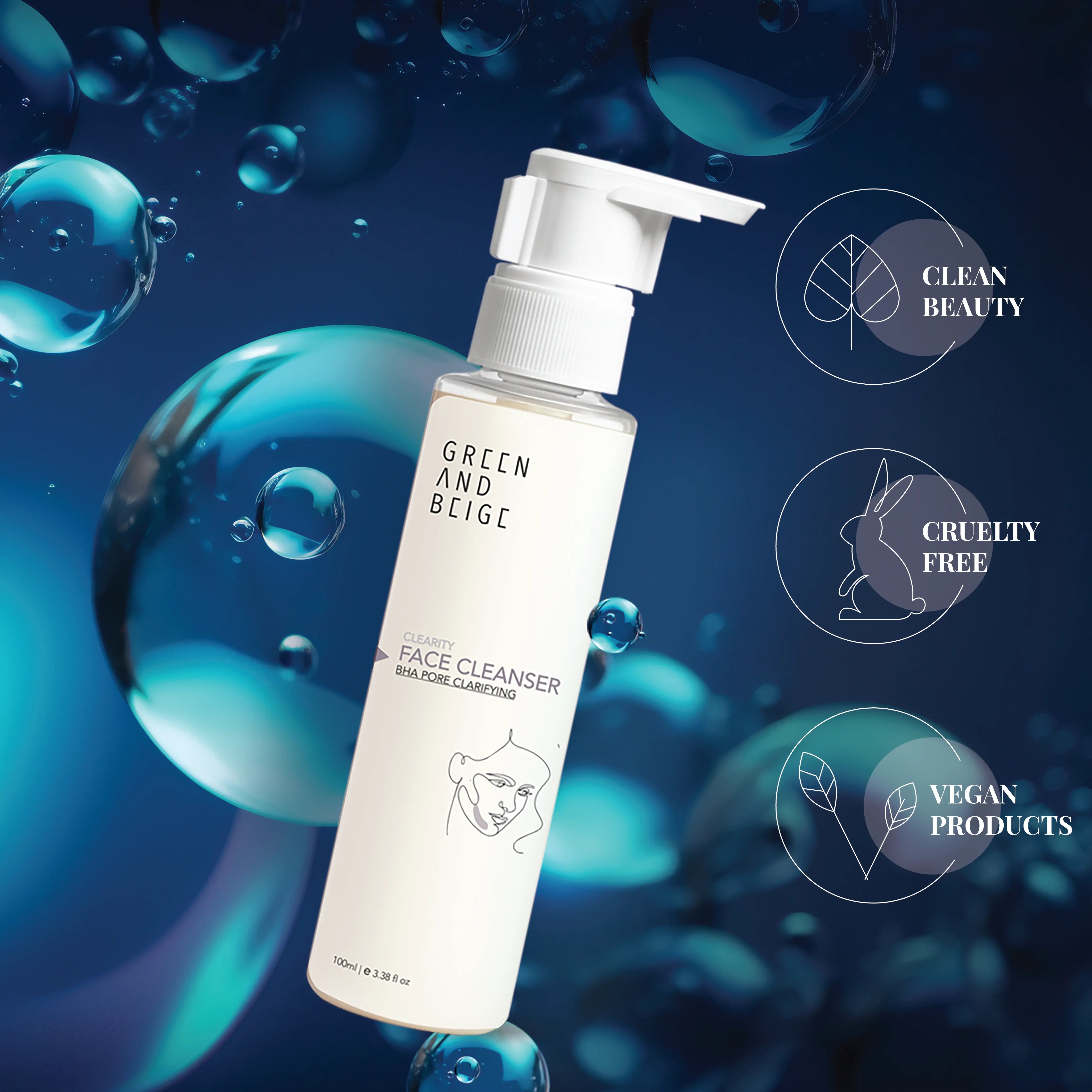 CLEARITY  Face Cleanser BHA PORE CLARIFYING