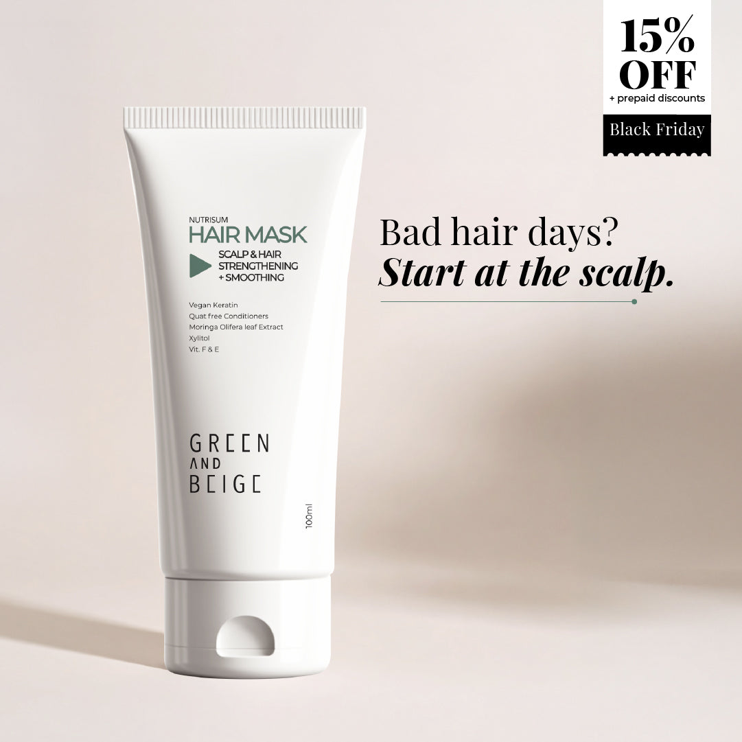 NUTRISUM Hair Mask - Scalp & Hair Strengthening + Smoothening