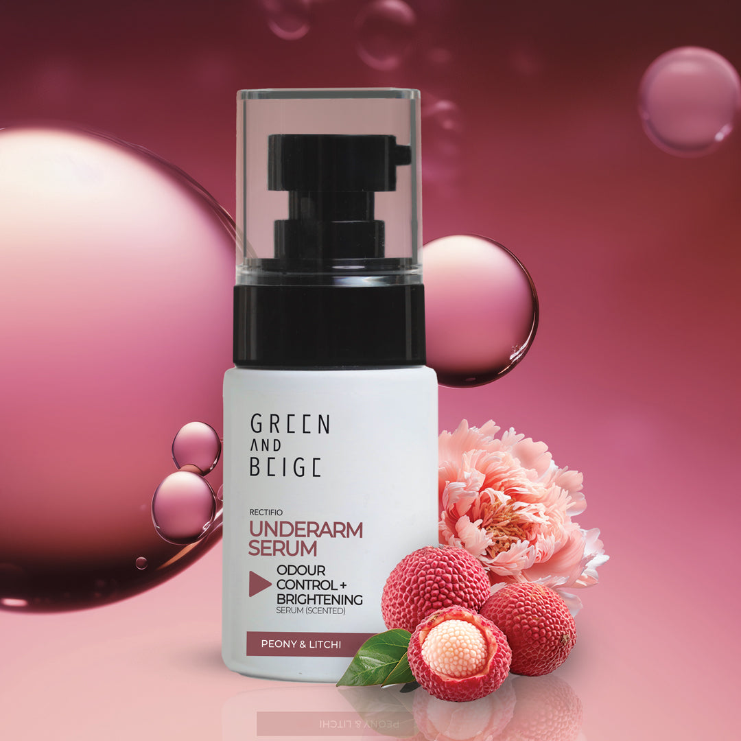 The upgraded RECTIFIO Underarm Serum Odour control + Brightening - Up to 72 Hours odour control with next gen SymDeo® and Penta Ceramide complex