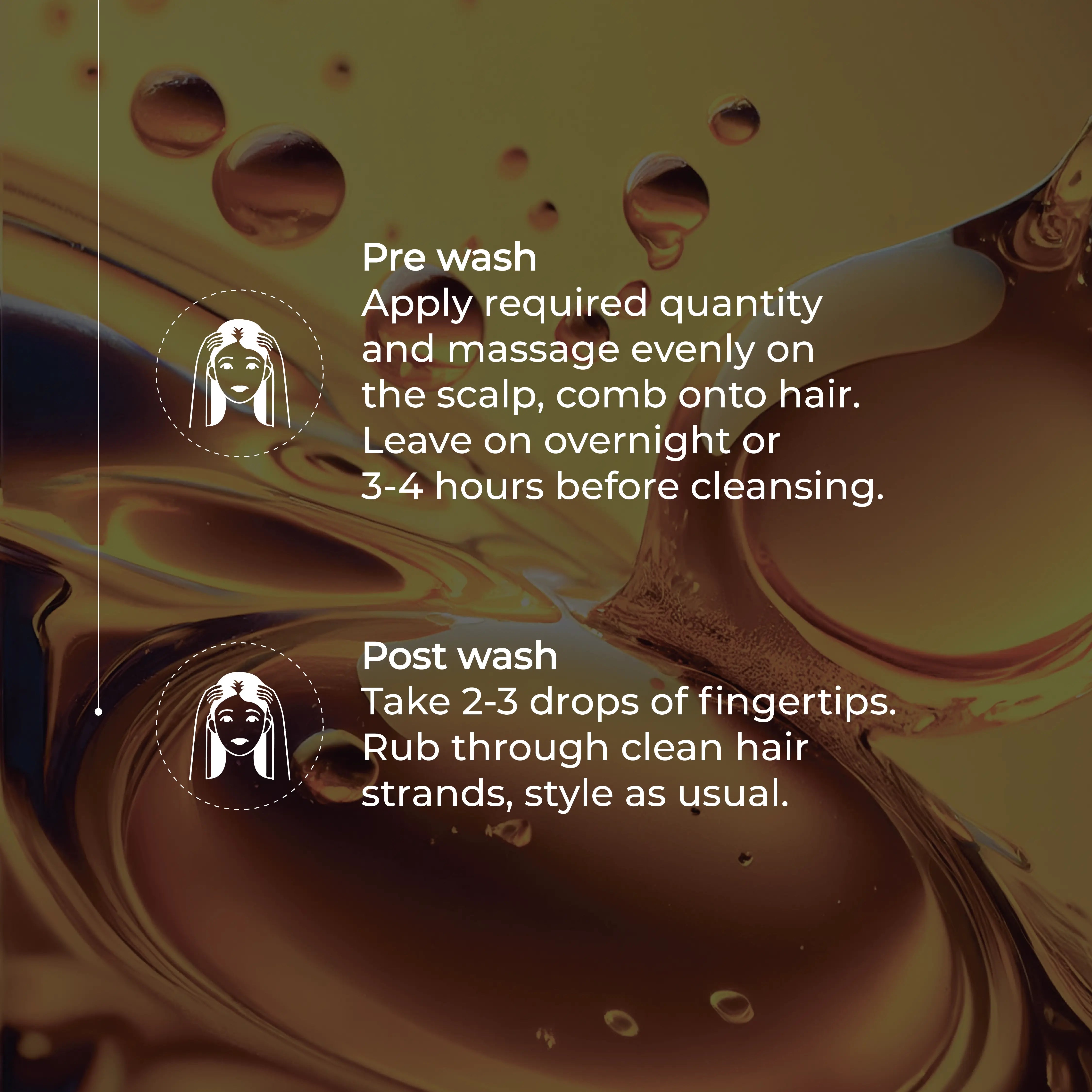 RECREO Hair Serum SHEEN + NOURISH Dual use - Pre & Post wash